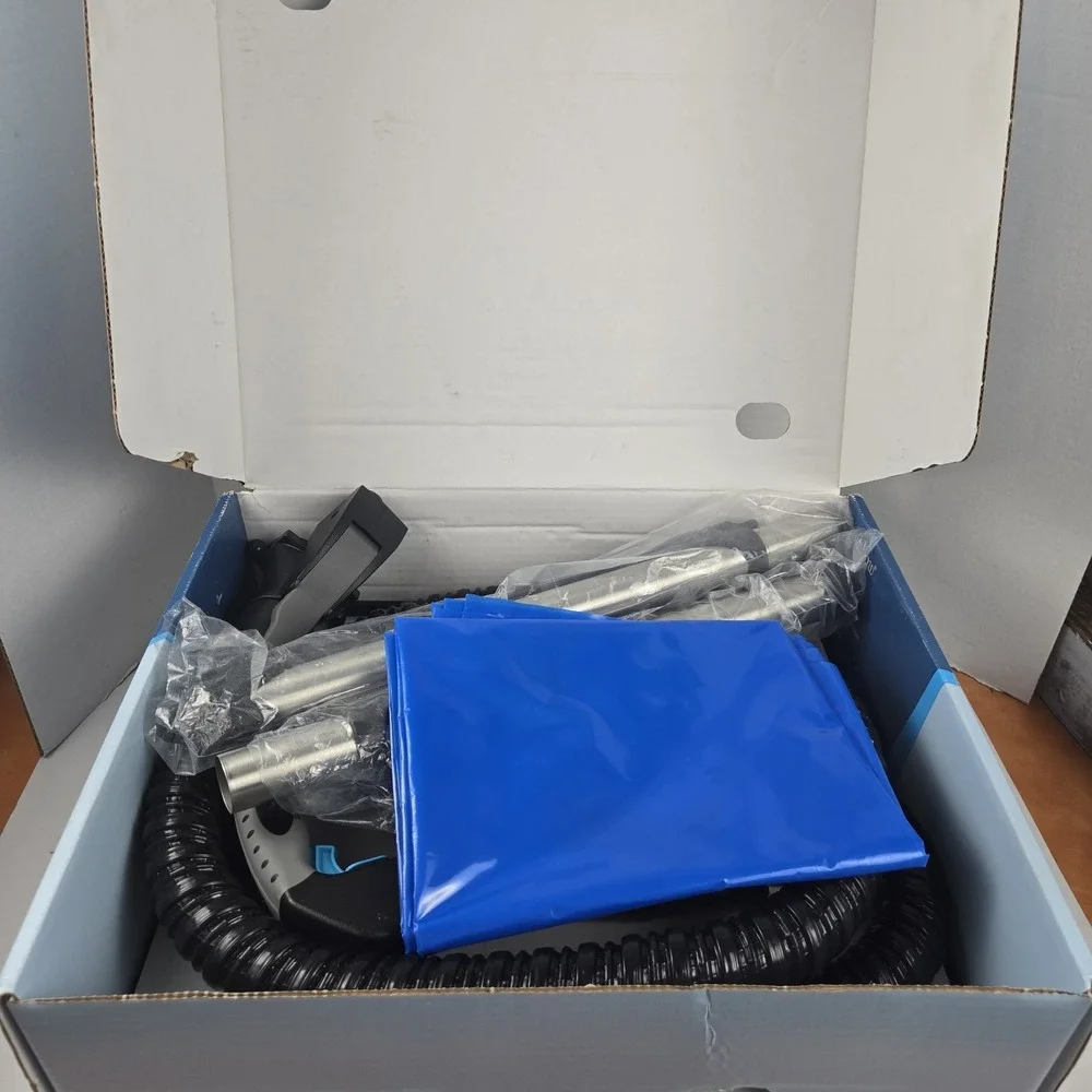 Genuine Rainbow SRX Attachments Box & Tray Set w Electric Hose & Wands NWOB
